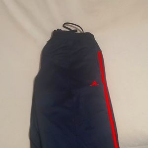 Adidas pants red and Black